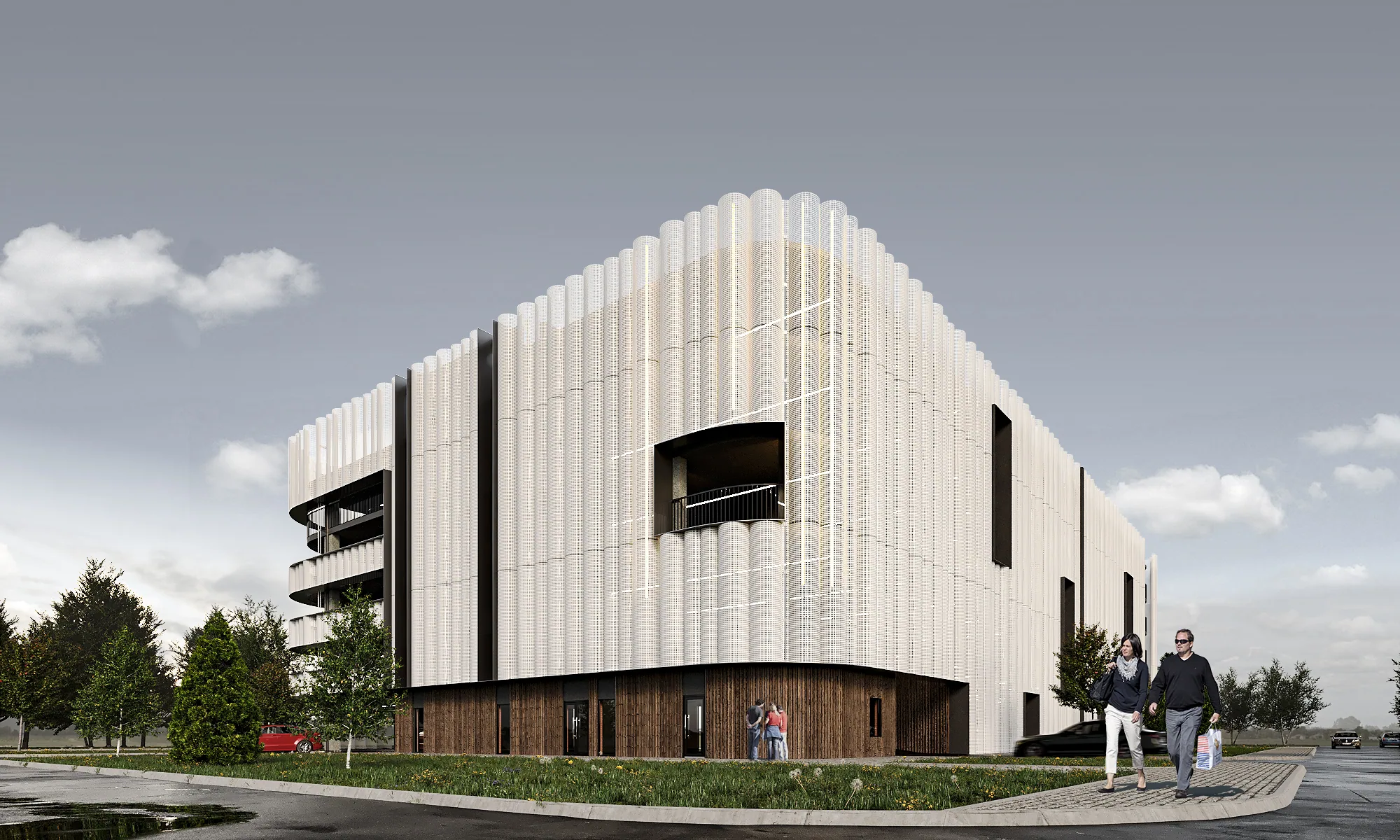 Объект гаражного назначения на 300 машино-мест