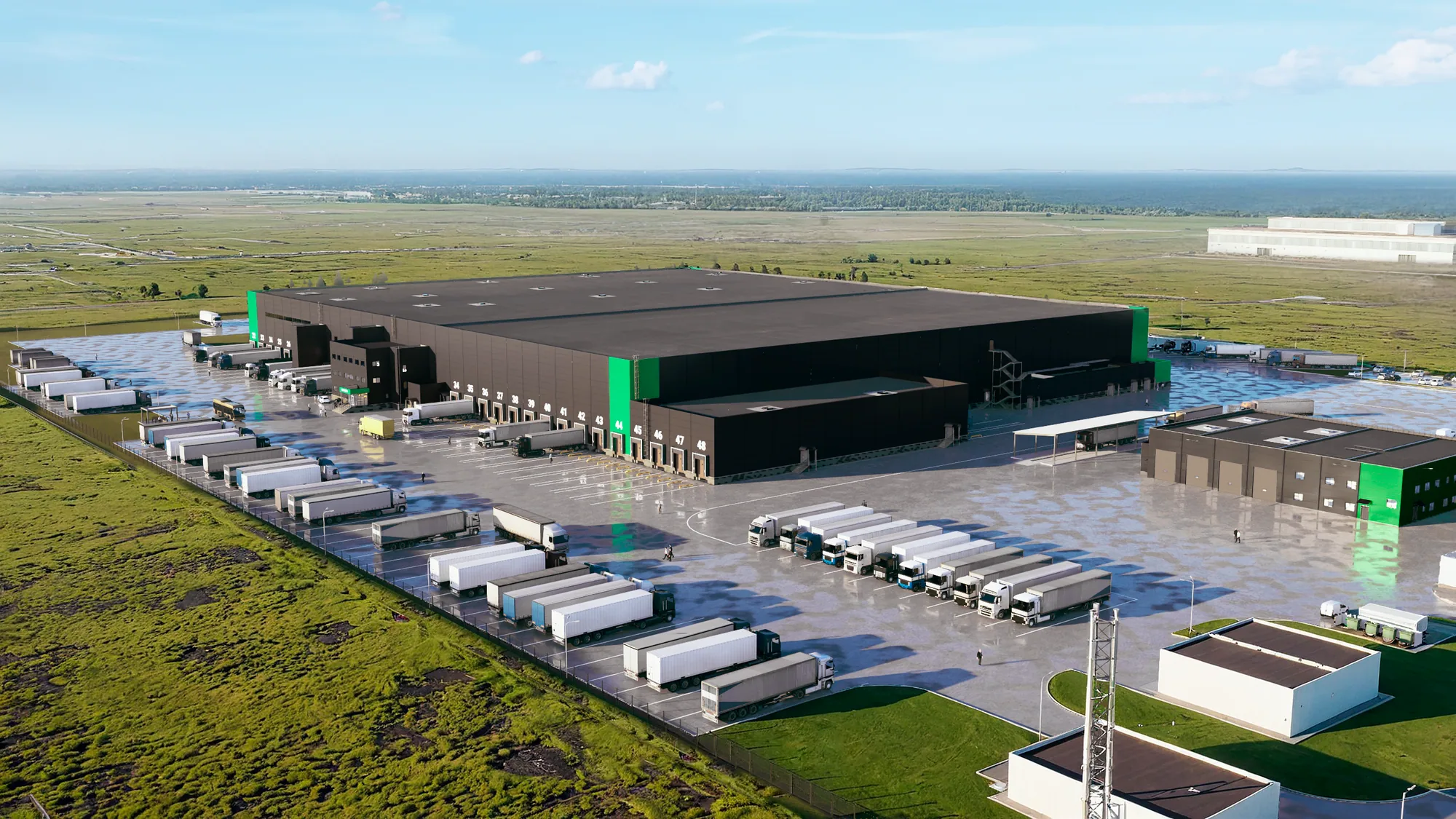 Распределительный центр для нужд торговой сети «Пятёрочка» — вид 3